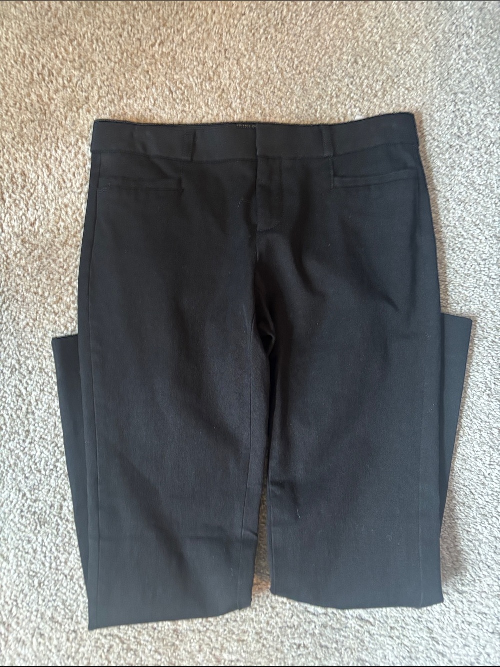 Banana Republic Black Straight-Leg Pants
